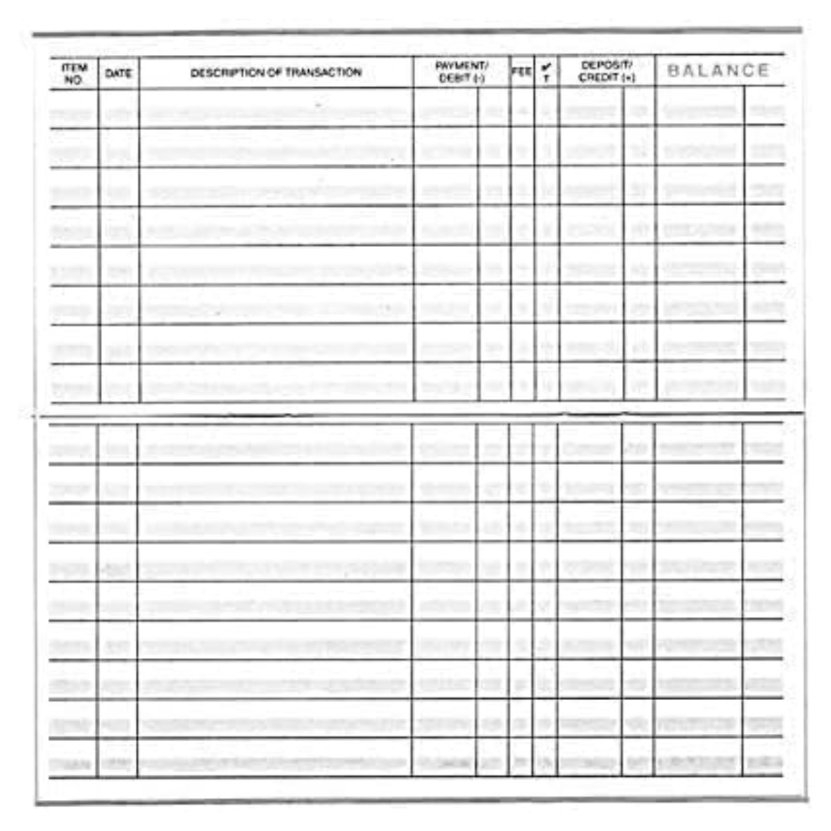 12 Checkbook Transaction Registers 2025-2026-2027 Calendars Check Book Bank