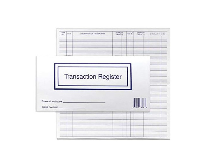 Checkbook Registers for Personal Checkbook, Ledgers, 2025-2026-2027, Pack of 10