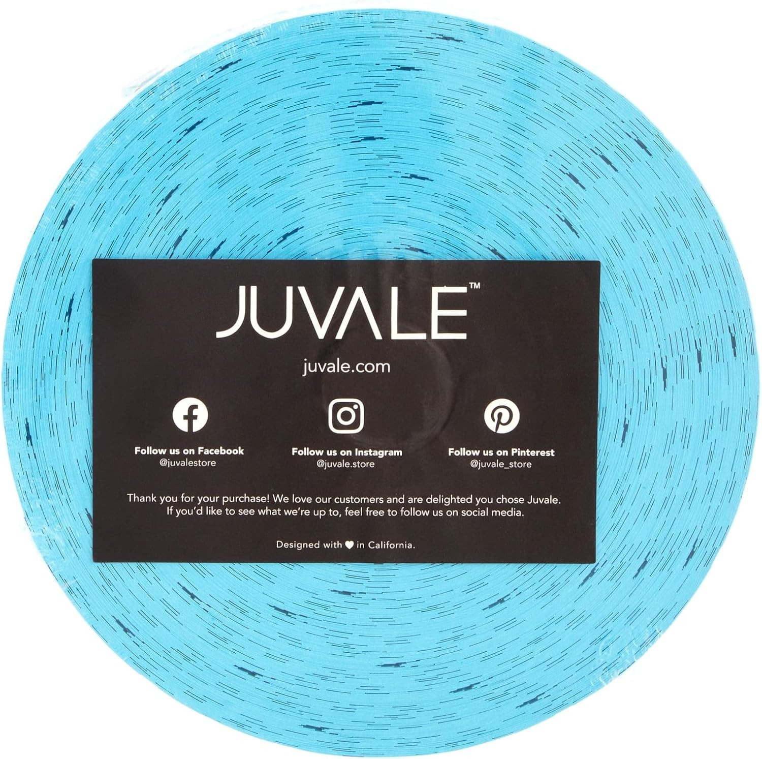 Raffle Tickets Roll – 2000-Count Blue Vintage Star – Perforated Stub Roll of Tic