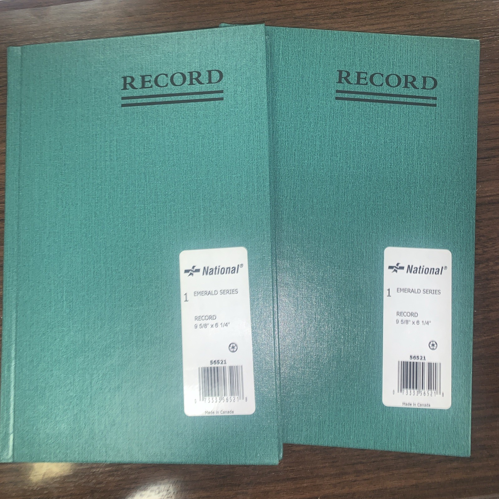 National Brand 56-111 Account Book Record Ruling 12-1/4 x 7-1/4″, 150 Page Each.
