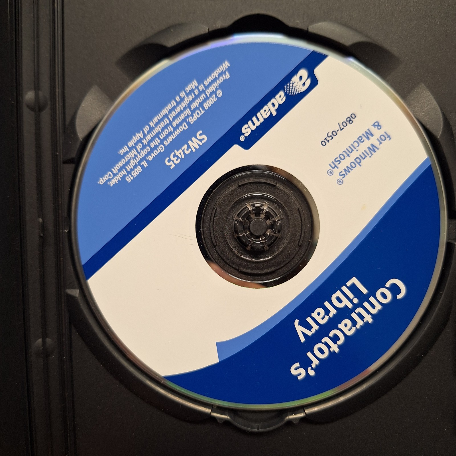 Adams Business Forms Software CD Lot Contractor Library Real Estate Forms Templa