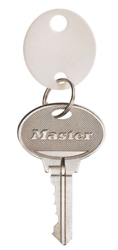 Master Lock 7116D Plastic Key Tags, 20 Per Bag , White