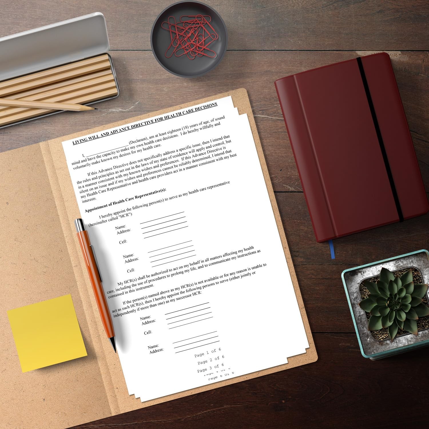 PlanNow 2026 Living Will Kit & Medical Power of Attorney Forms -…