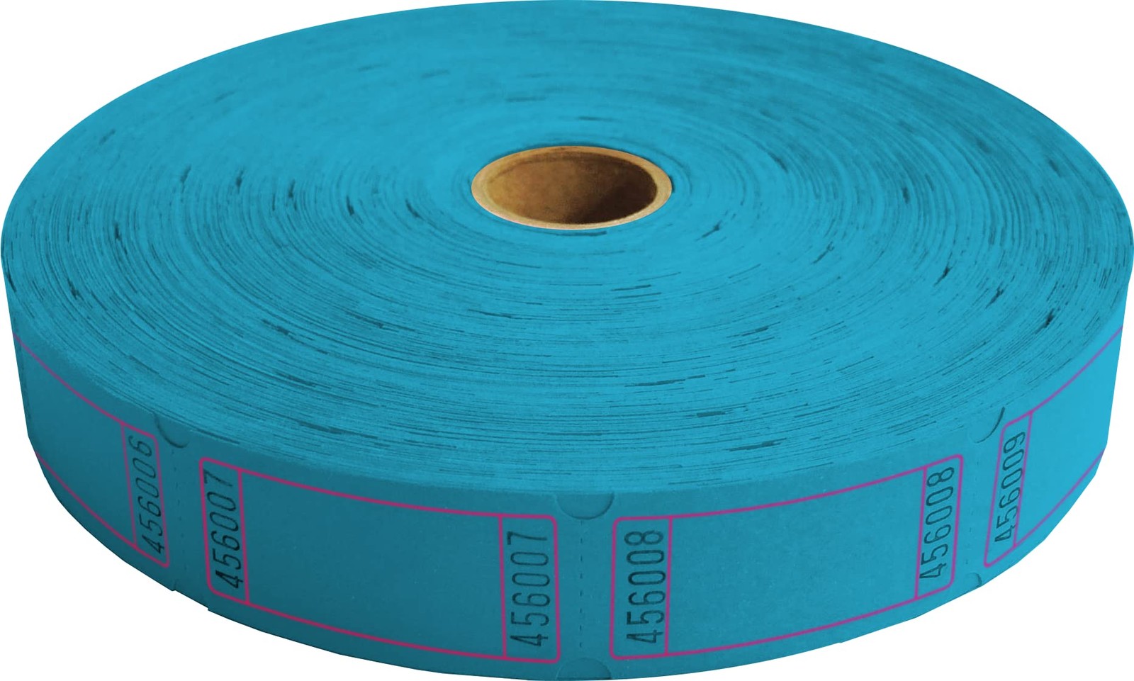 8 Pack Blank Roll Tickets – 2000 6 inches x 12 x 4 inches, Multicolor