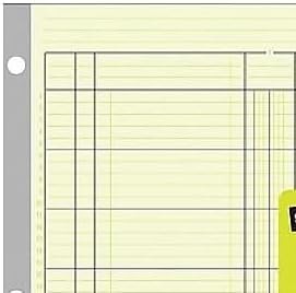 Staples Columnar Book, 12‑Column Accounting Ledger, Green Analysis Record Book,