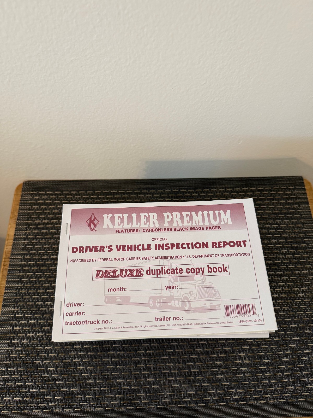 Detailed Driver’s Vehicle Inspection Report 5-pk