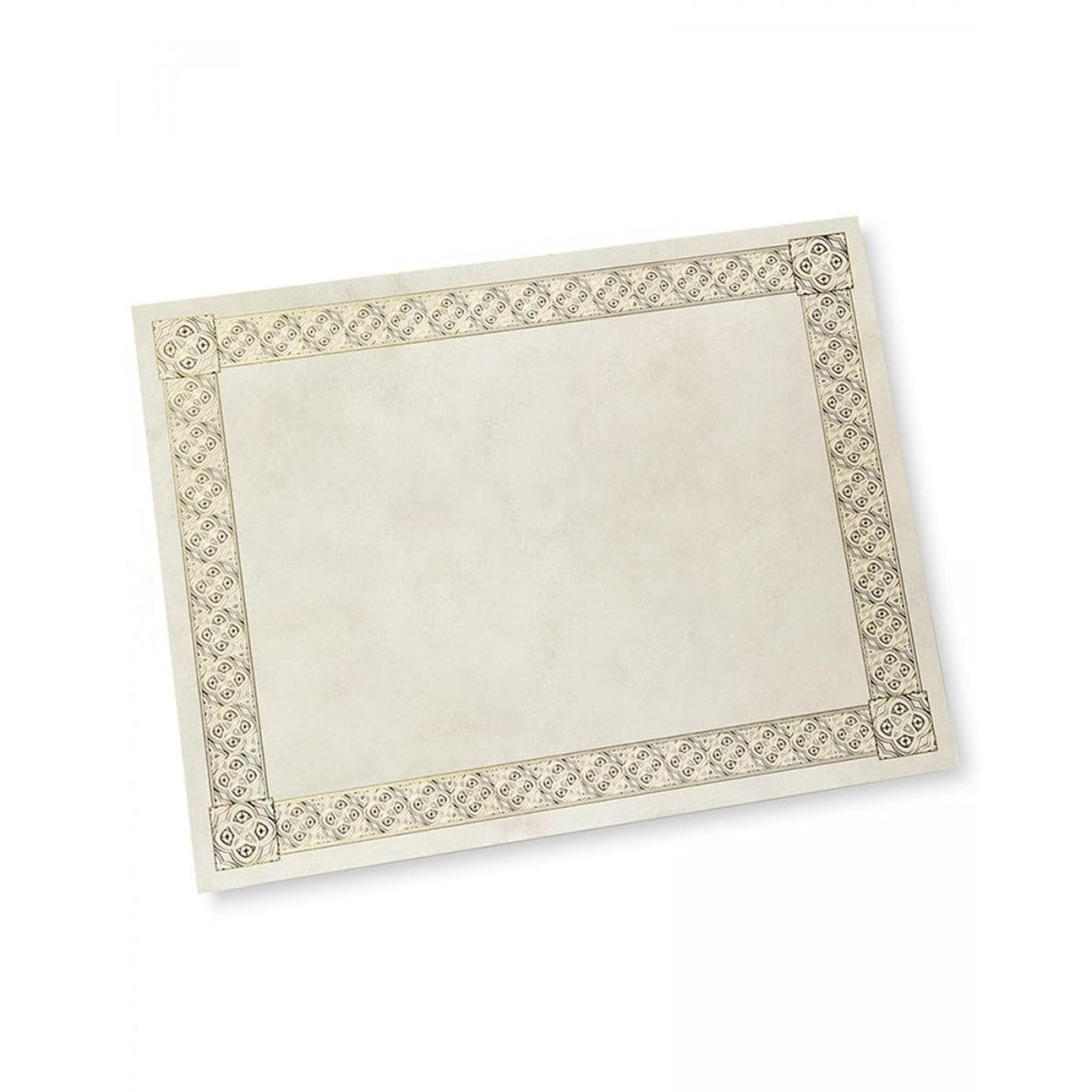 Gartner Studios Gold Foil Parchment Certificate 15 Count, w/Gold