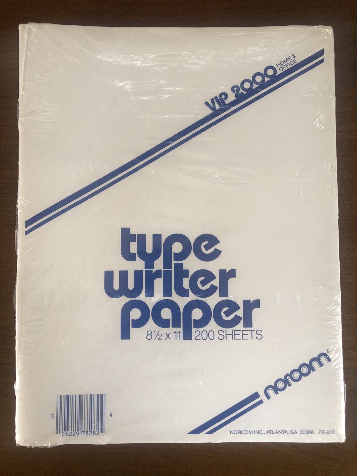 Vintage Norcom VIP 2000 Home & Office type writer paper – 200 Sheets 8.5”x11