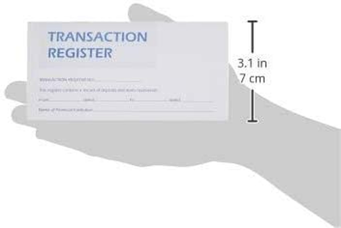 12 Check registers for Personal Checkbook – Checkbook Ledger Transaction Regi…