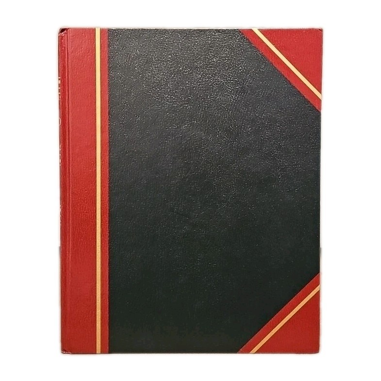 National 56-231 Record Book, 300 Pages, 10-3/8 x 8-3/8″ (First 12 Pages Used)