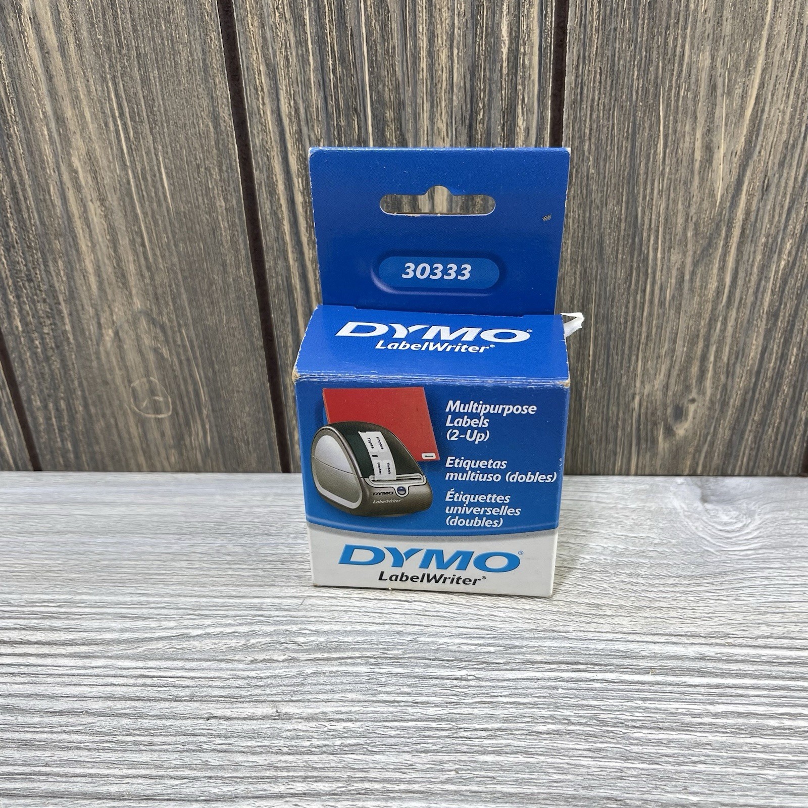 DYMO LabelWriter Multipurpose Labels 1/2 x 1 White 1000 Labels/Roll 30333