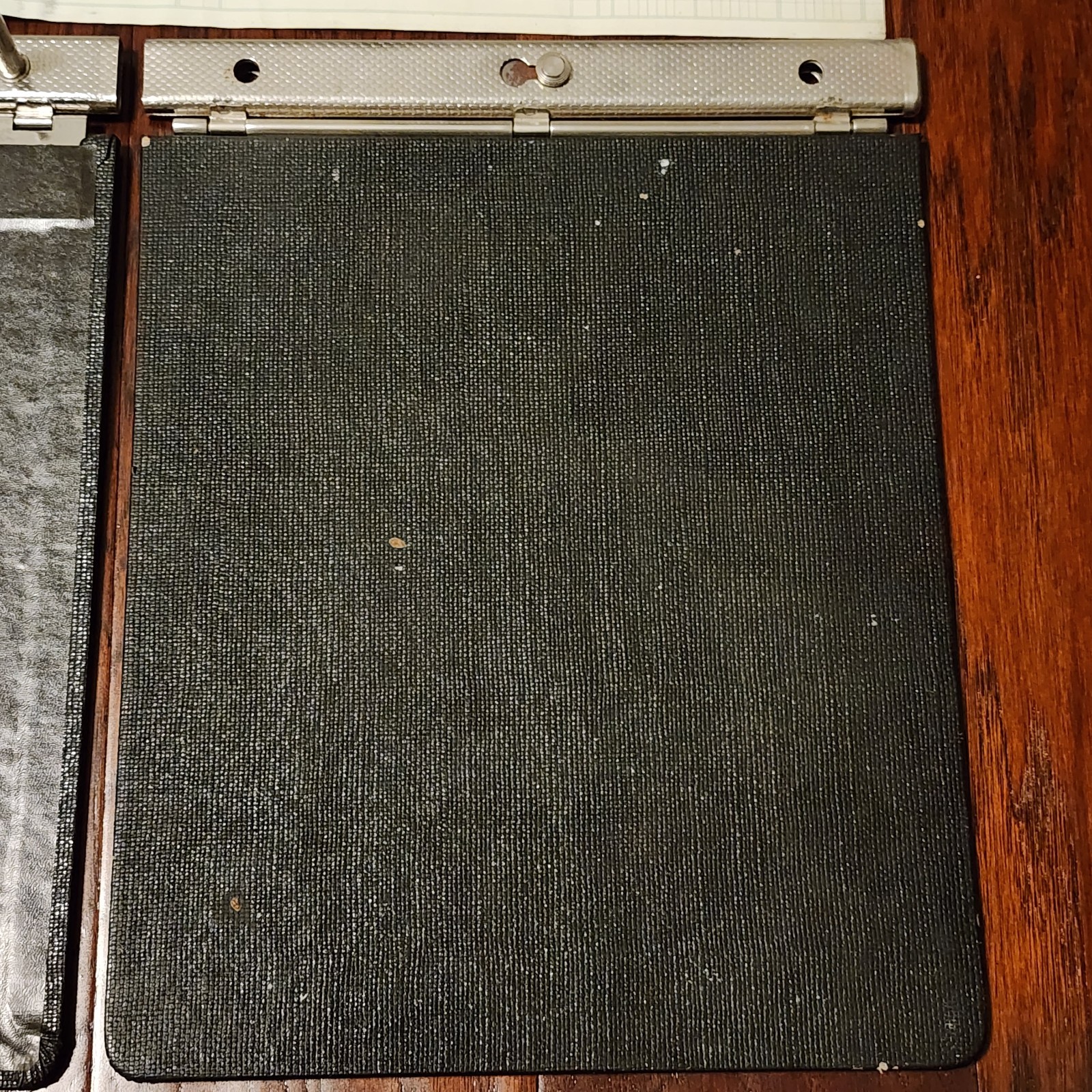 Vintage General Chicago R41-40 Vinyl Guarded Post Binder Ledger Metal Locking Hi