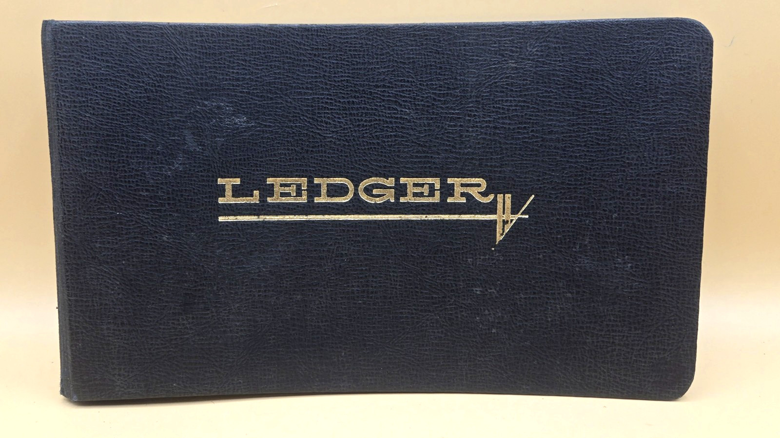 VINTAGE Standard Boorum & Pease Ledger Book No.1000 Spiral Bond, 10X6 Sheets