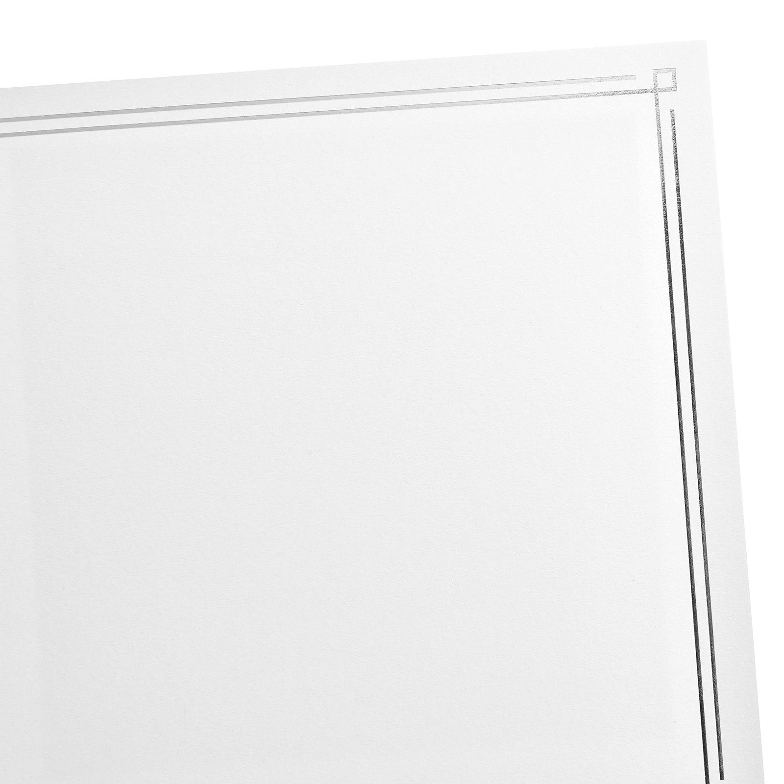 Gartner Studios Simple Silver Foil 8.5 x 11 inches,