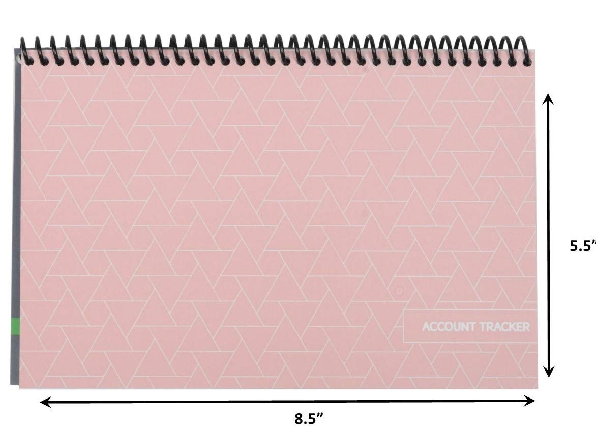 Simple Account Tracker Big Checkbook Register & Financial Ledger Debit Car…