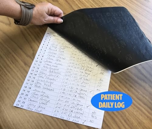 Tabbies Patient Sign-In Label Forms, 8-1/2″ x 11″ Form, Blue, 23 Labels/Sheet,