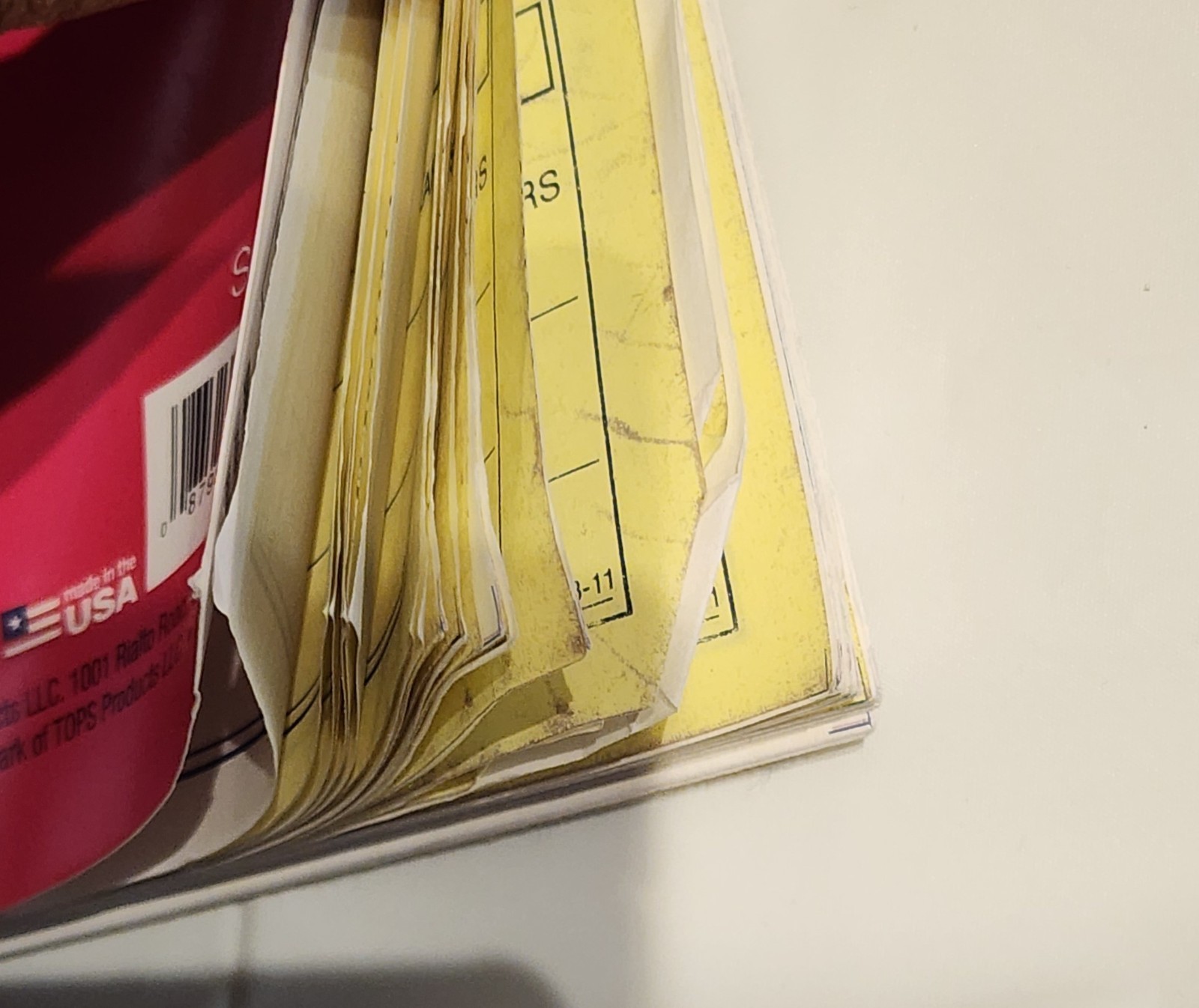 Set of 3-Adams SC1182 Receipts Book 2-Part Money Rent 200 Sets 7 5/8 x 11 Inches