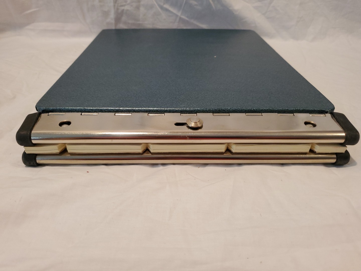 National Brand 2 Post Ledger Book Binder 94-049 Blue with Avery 18-410 Sheets