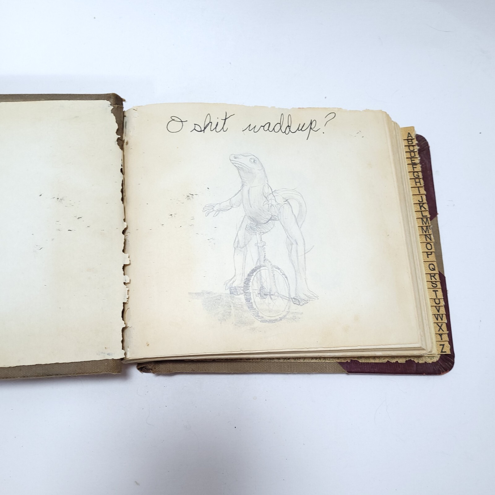 RARE Antique 1920s Loose Leaf San Antonio Universal Perfection Ledger Binder