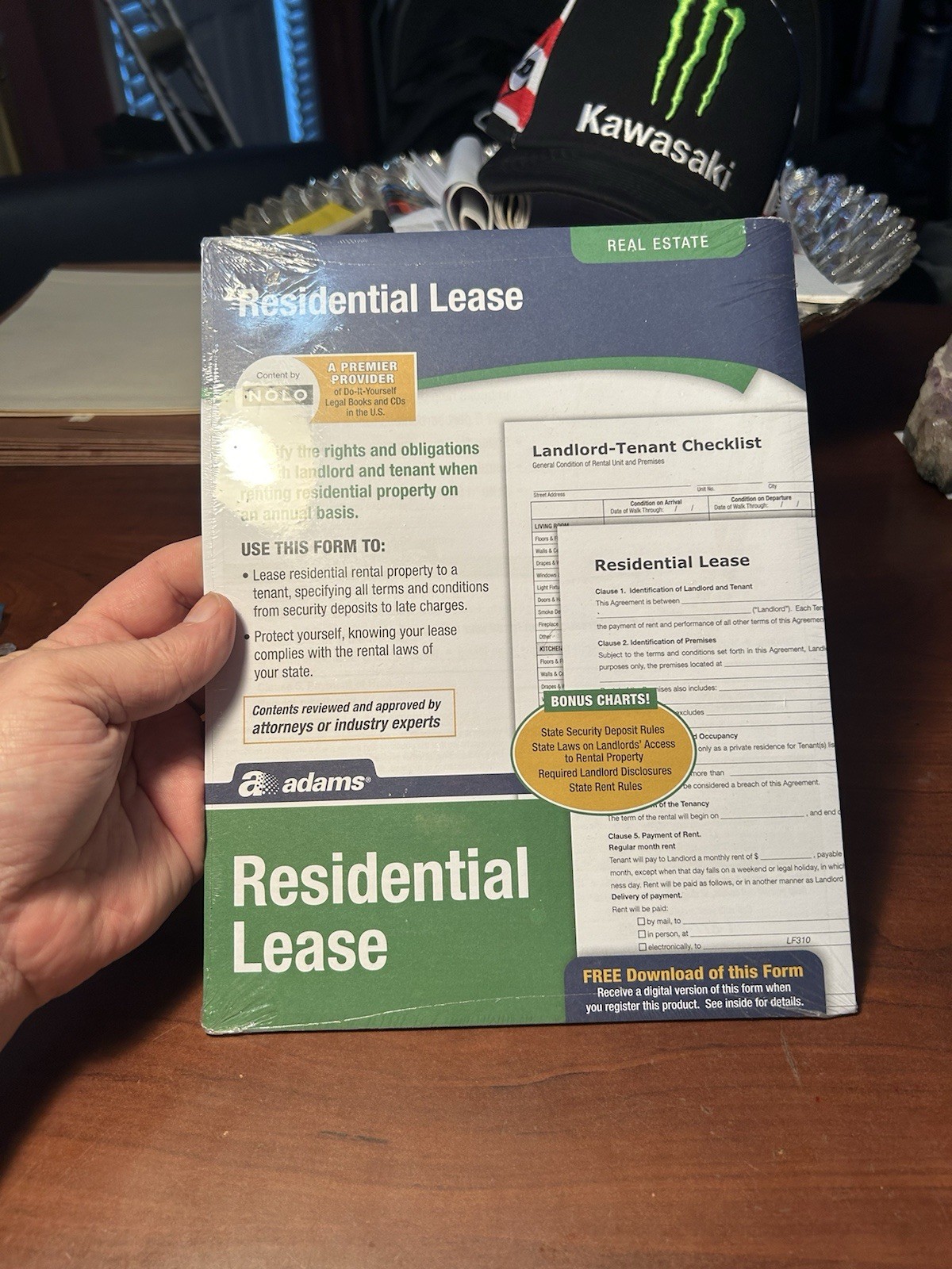 Adams Residential Lease Forms Complete Kit Printable and Fillable Templates