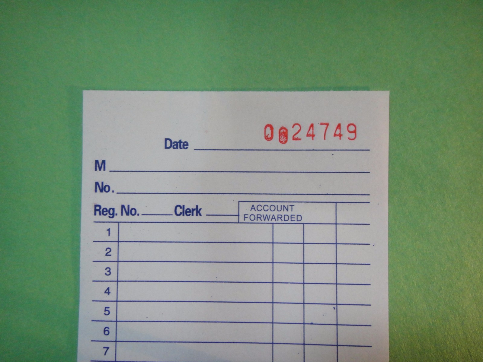 144X-Sales Book Order Receipt Invoice Carbon less 50 sets 3.5″x5.5″ US Seller