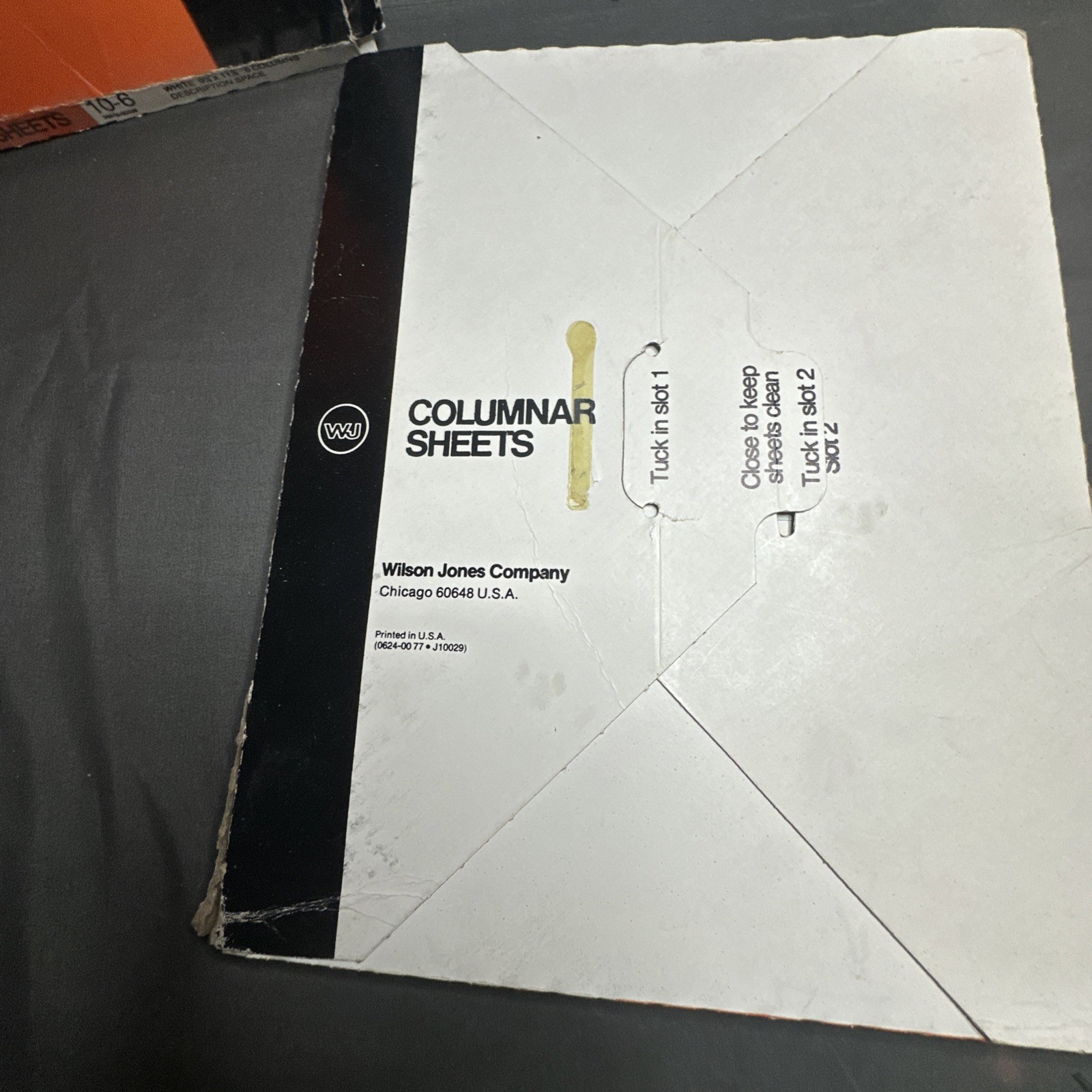 4-Wilson Jones Columnar Sheets 10-6white 6 Column 100ct Vintage