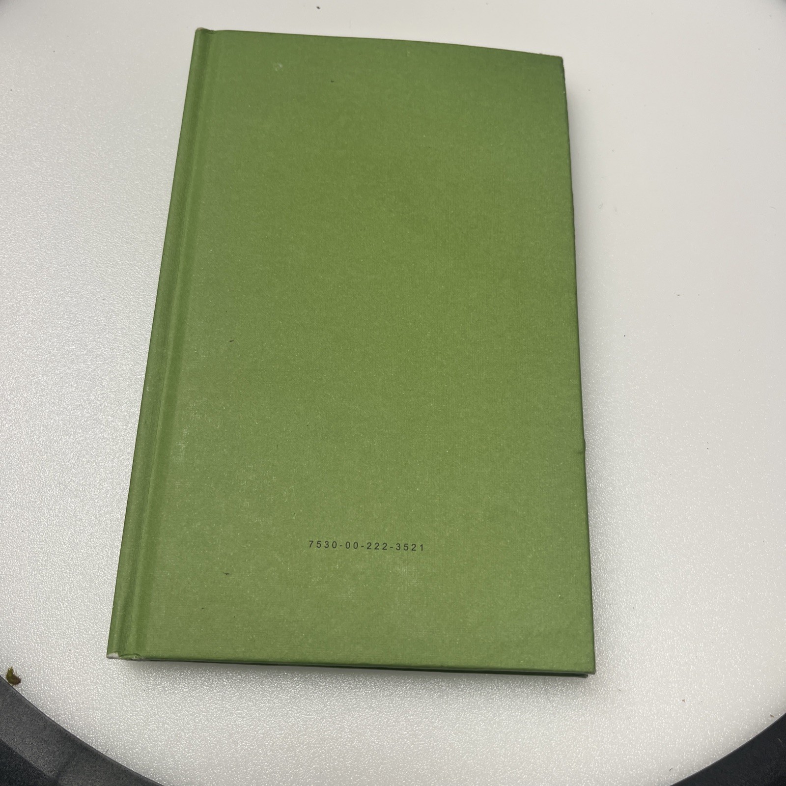 UNITED BOOK PRESS 7530-00-222-3521 Military Log/Record Book,192 Sheets 361YL5