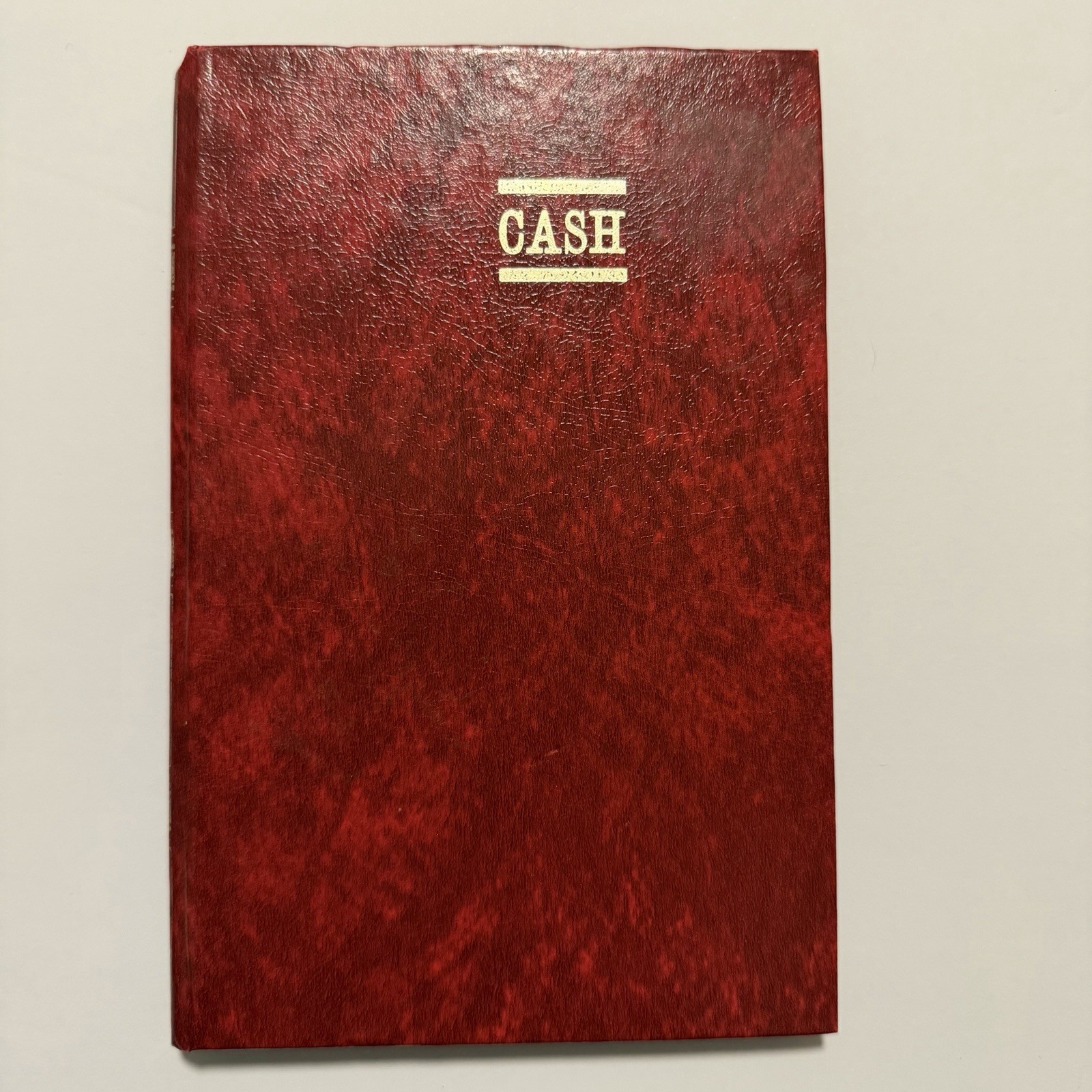 Vintage Cash Journal Ledger Mead USA Unused Accounting Book