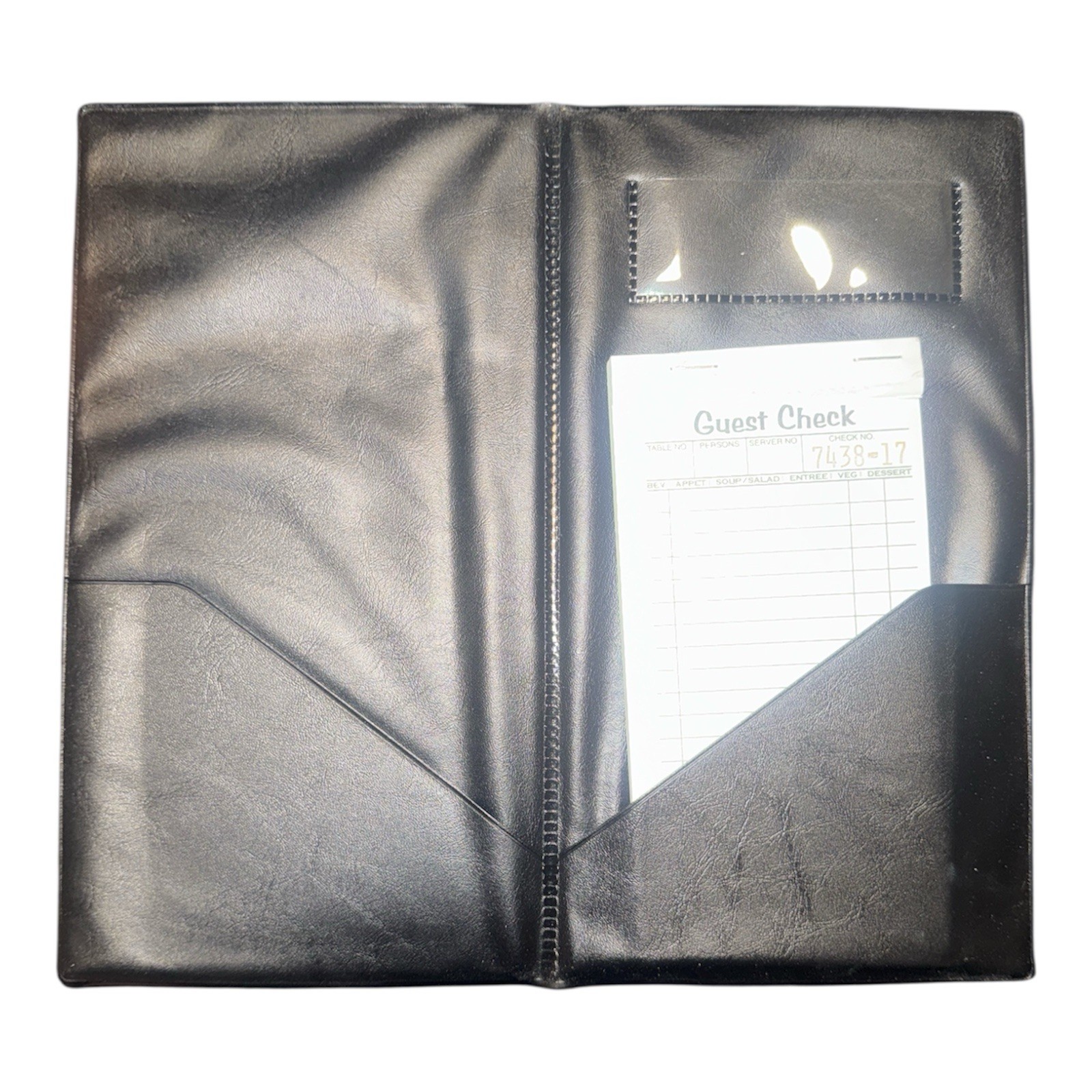 Check Book with Check Out Pad for Personal Payments