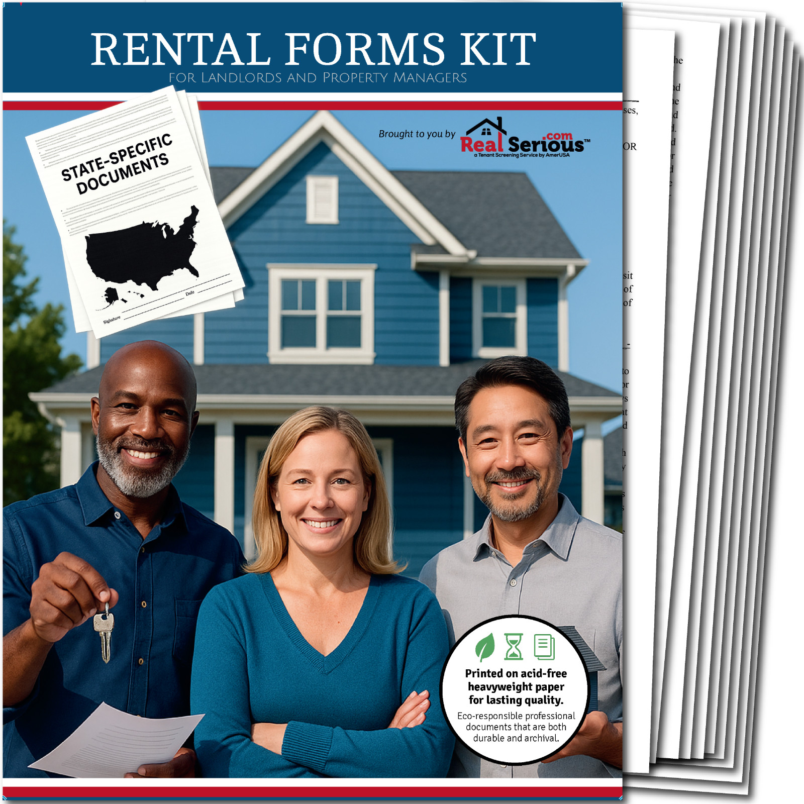 Pennsylvania Residential Lease Agreement + Landlord Rental Forms Kit