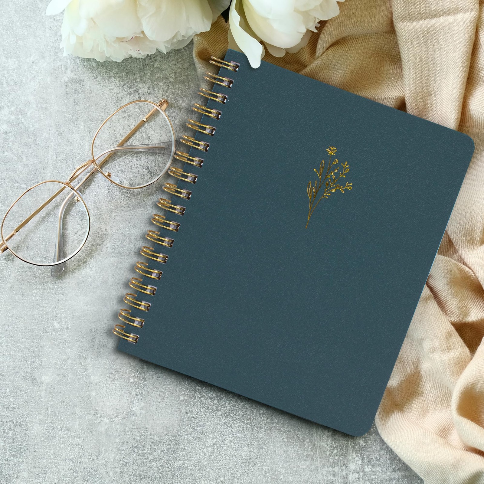 Beautiful Password Book with Alphabetical Tabs – Perfect Pocket Size Blue