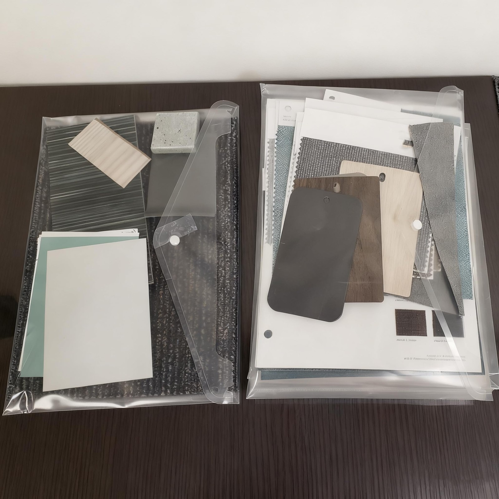 ZEONHAK 100 Pack Plastic Envelopes, 13×9 Inch Reusable One Size, Transparent