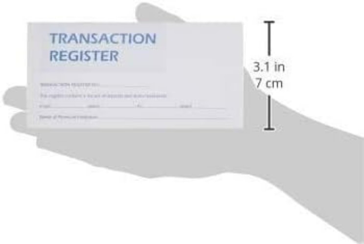 12 Check registers for Personal Checkbook – Checkbook Ledger Transaction Regi…