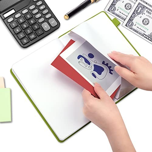 A5 Check Register Ledger Log Book for Personal Finances, Payments & Transactions