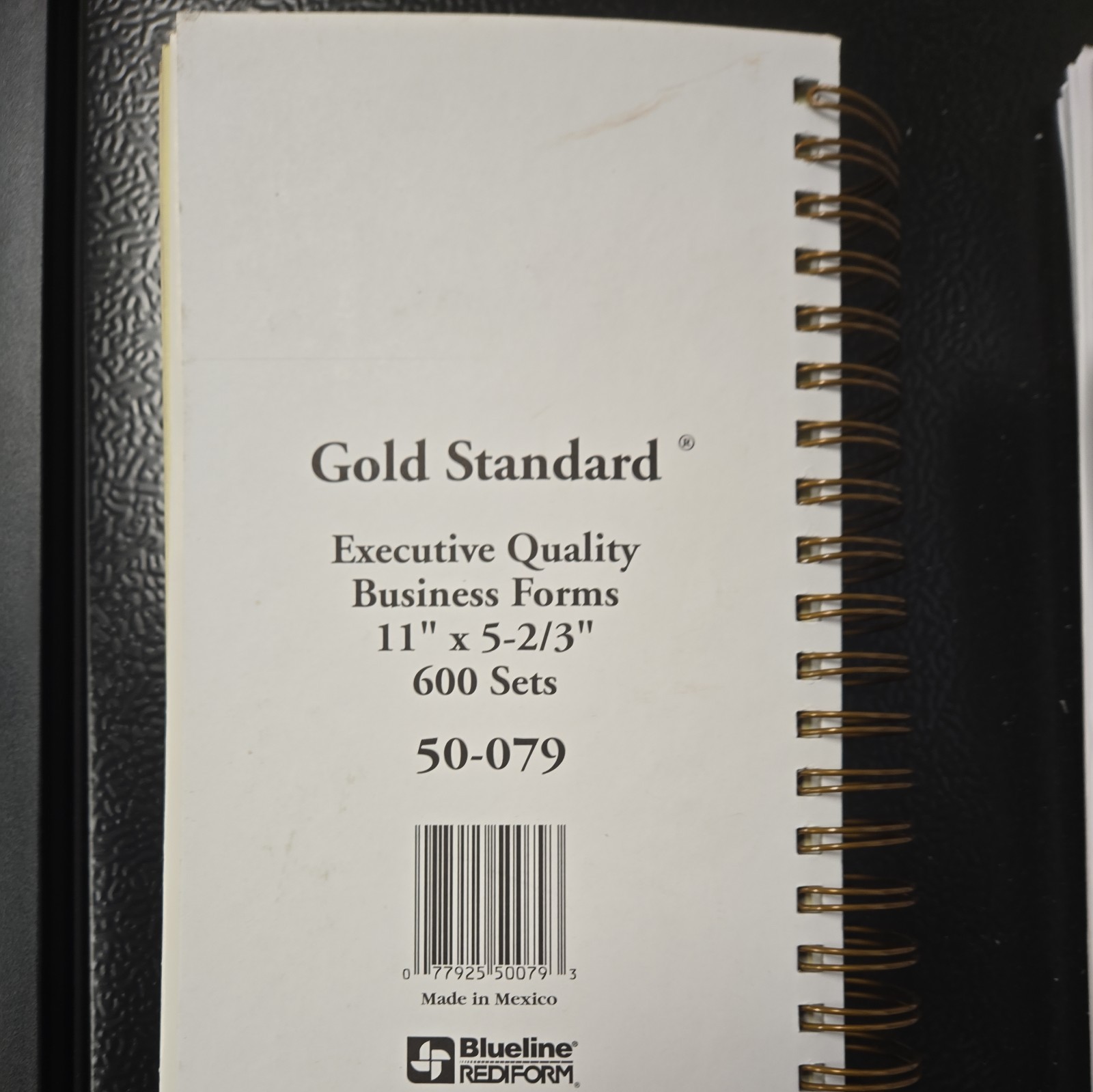 Telephone Message Book Gold Standard Rediform 2 Part Carbonless 600 Sets New