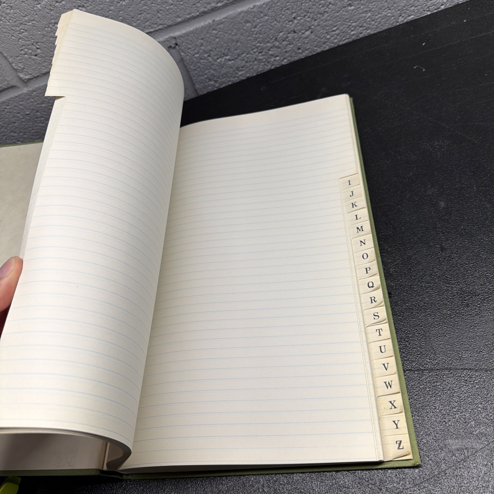 Vintage Federal Supply Service Record Book Ledger 7530-222-3524