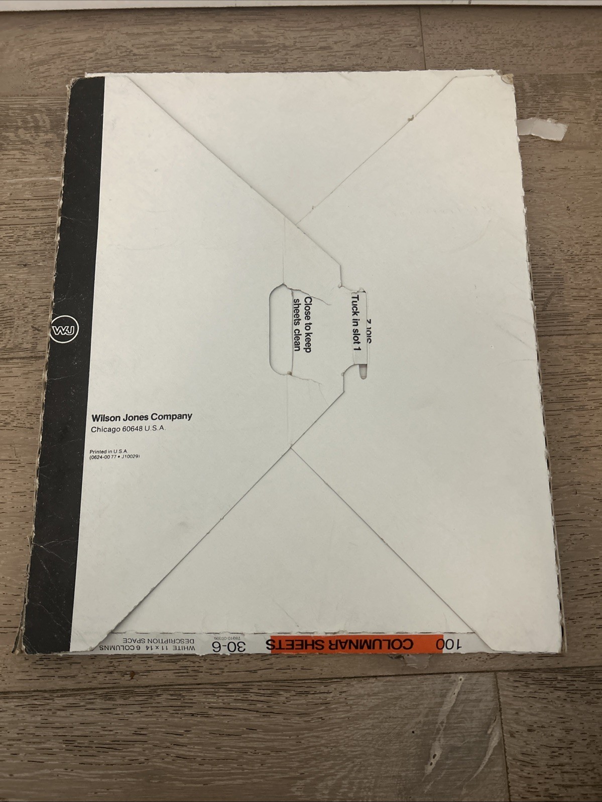 Wilson Jones Accounting Sheets 6 Columnar 11×14 35 Unused Loose Sheets