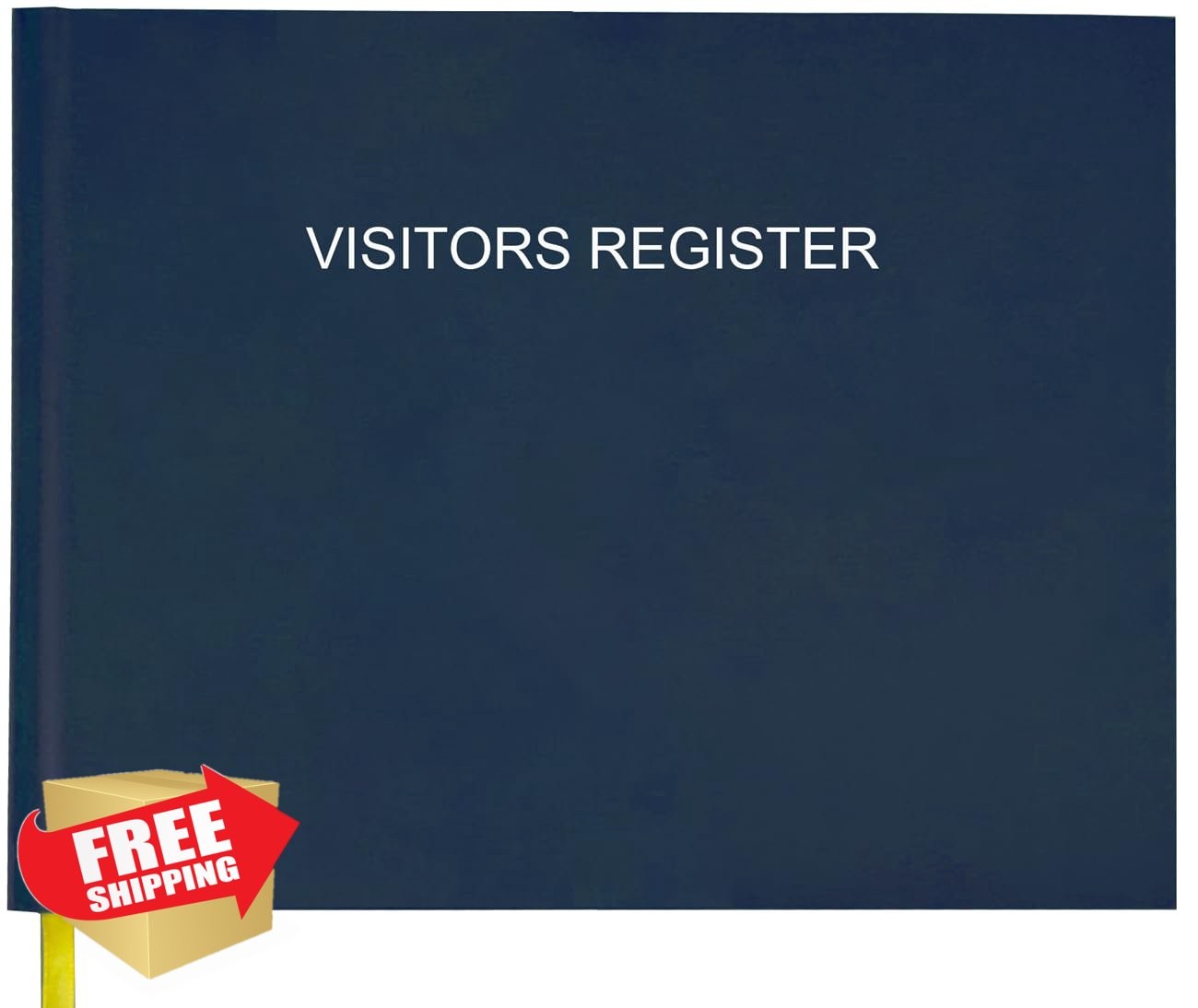 Tuun Fuplan Visitor Register Book Blue Hardbound 9″x7″ 120 Pages