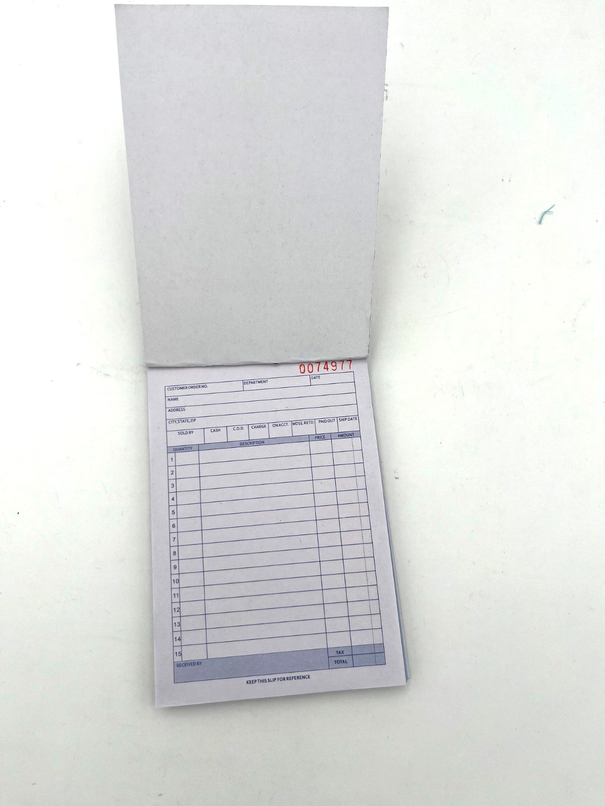 Lot of 12 Sales Order Books 3 Part 33 Sets All Purpose Receipt Invoice Form Book