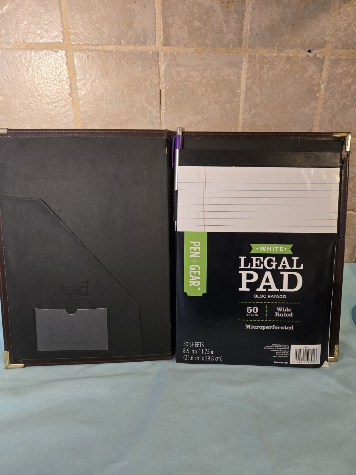 Vintage Wilson Jones Ledger The Corporate Collection Legal Pad Size 8.5 X 11.75