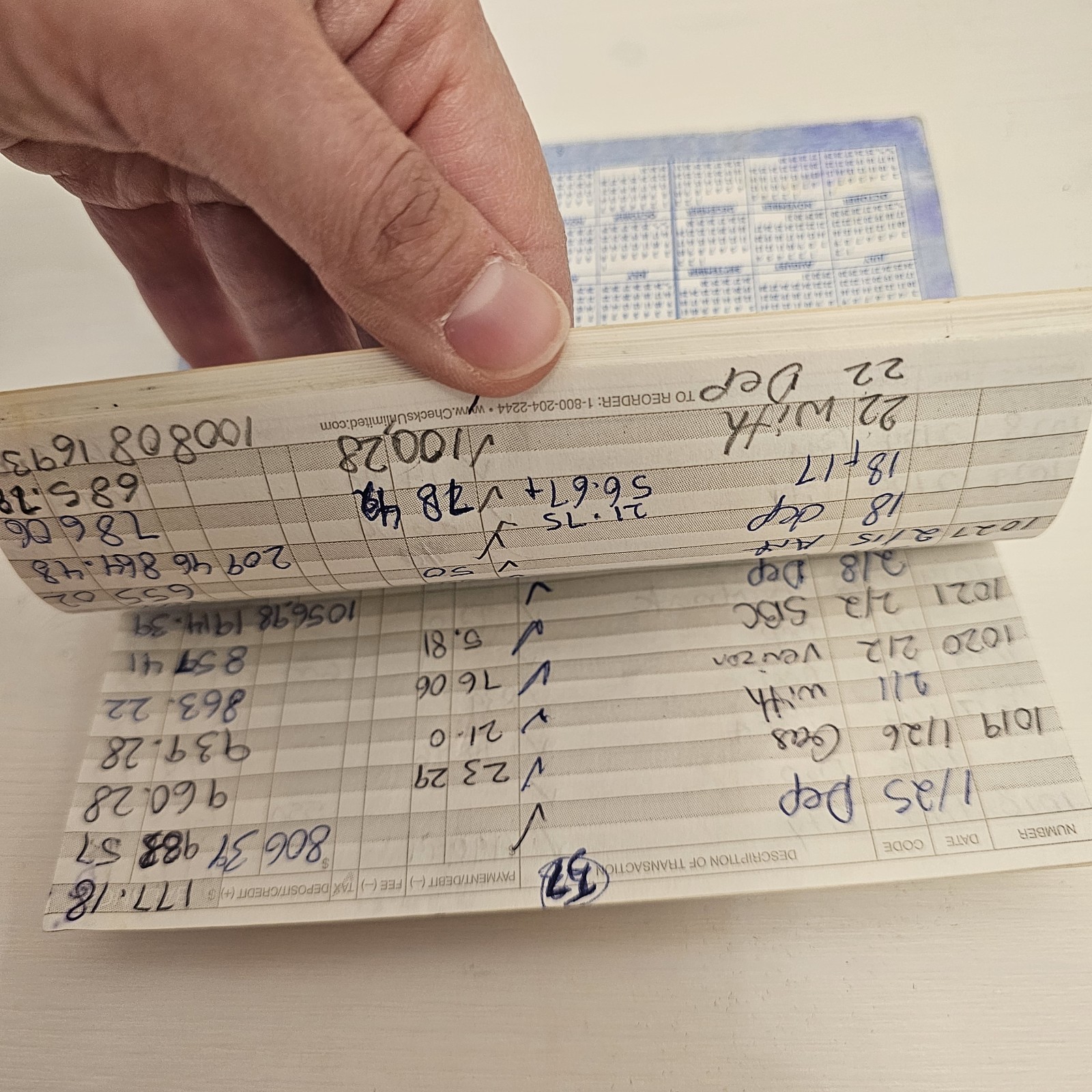 2000s ephemera, Deluxe & Checks Unlimited Transaction Register and Checkbook