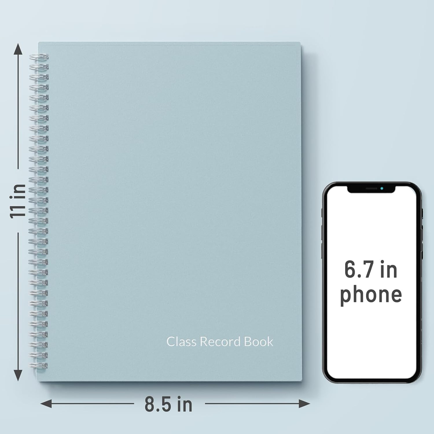 SUNEE Teacher Class Record Book for 9-10 weeks, 36 Names, 8.5×11 Inch, 104 Pages