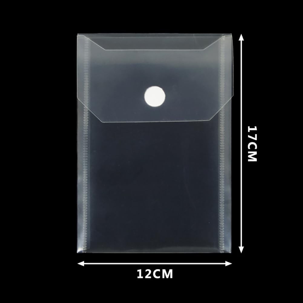 UUYYEO 20 Pcs 5 x 7 Inches Small Plastic 5 x 7 (W x L), Clear