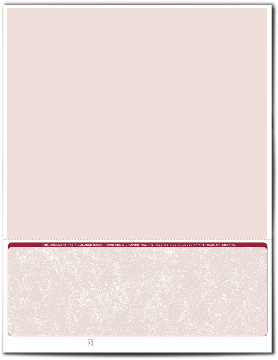 Versacheck – 250 Blank Business – – 250 Sheets – On Bottom