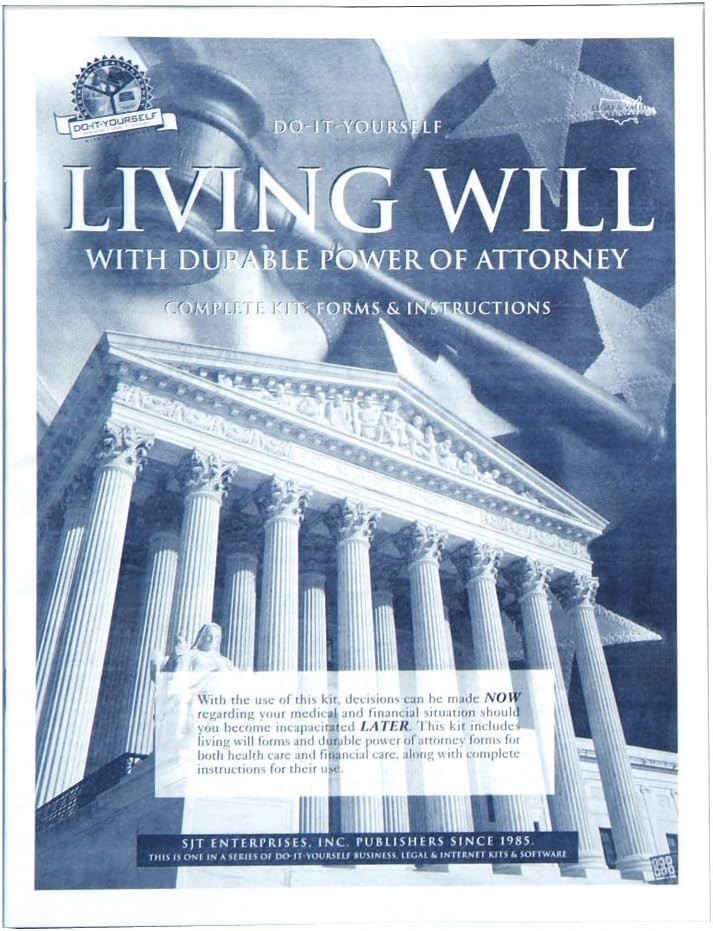 Do-It-Yourself Will Kit – Includes Last & Testament Living and Trust Booklets