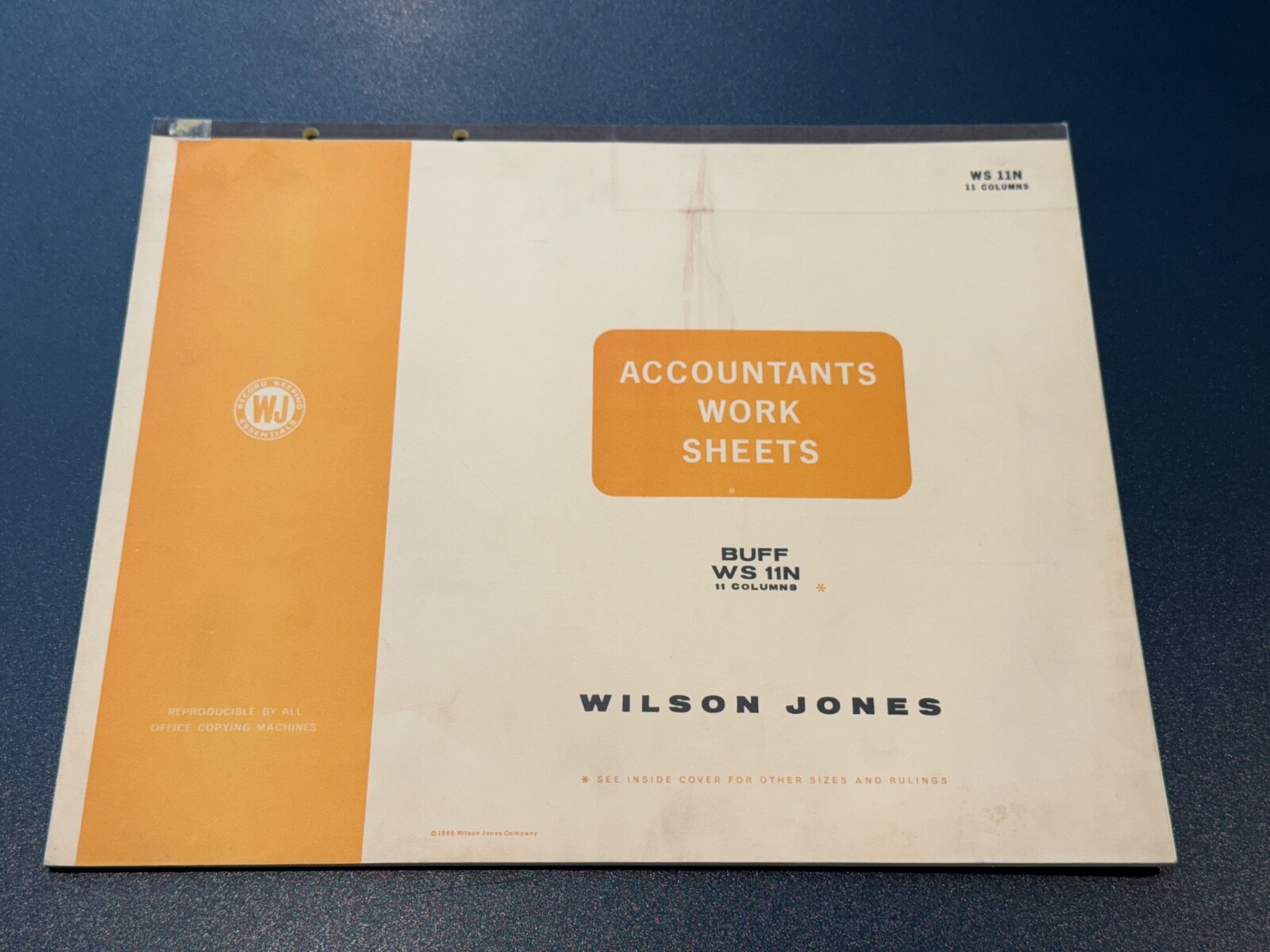 Wilson Jones Columnar Pad Accountants Worksheets, 14″ X 17”, 11 Columns, WS 12N