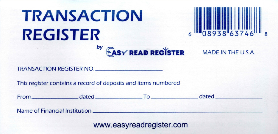 12 Checkbook Transaction Registers 2026-2027-2028 Calendars Check Book Bank