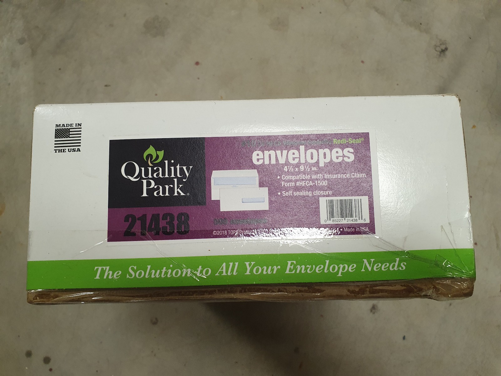 Quality Park CMS Insurance Envelops 500/box