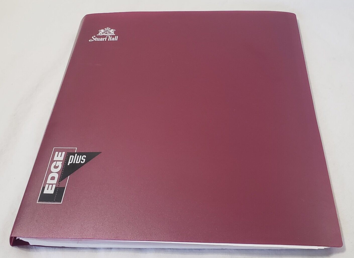 2 Stuart Hall EDGE Plus Spiral 1 Subject Perforated Notebook plastic cover 51620