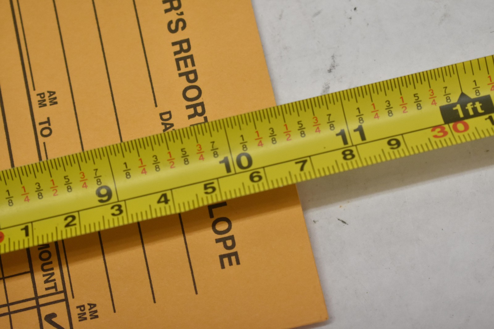 Cashier’s Report Envelopes Lot Of 142 Yellow Paper Daily Till Count Receipts